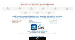 Desktop Screenshot of dynamicrecording.com